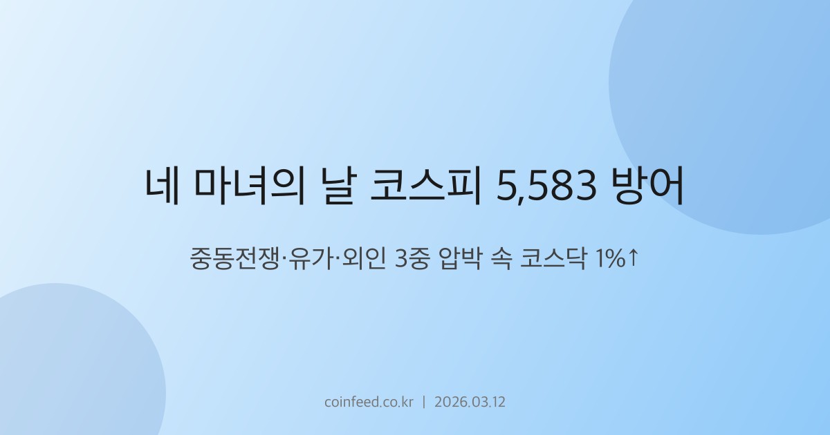 증시 시장 브리핑