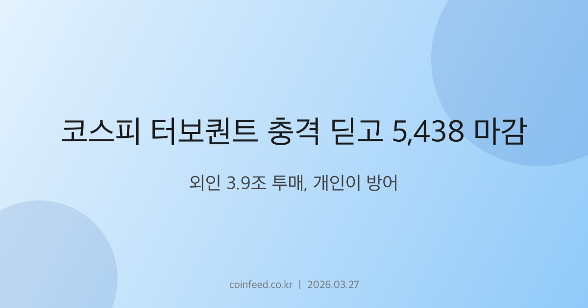 증시 시장 브리핑