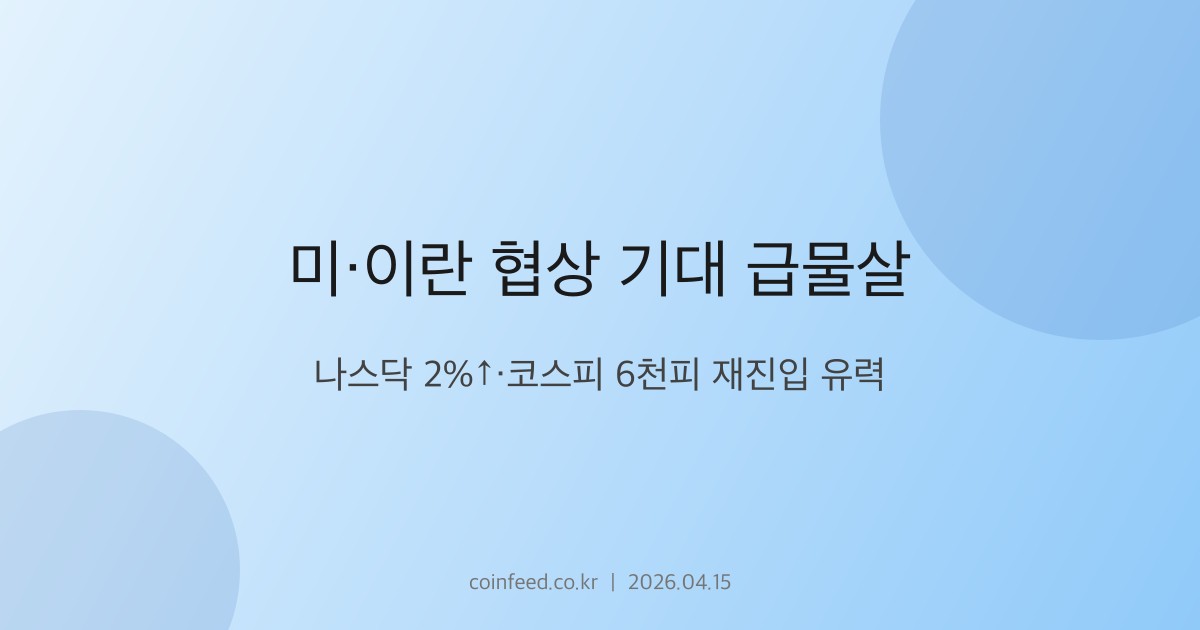 증시 시장 브리핑