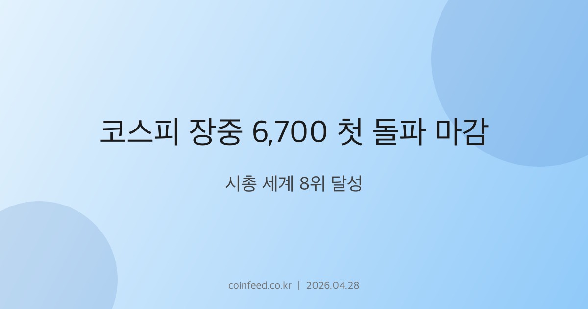 증시 시장 브리핑