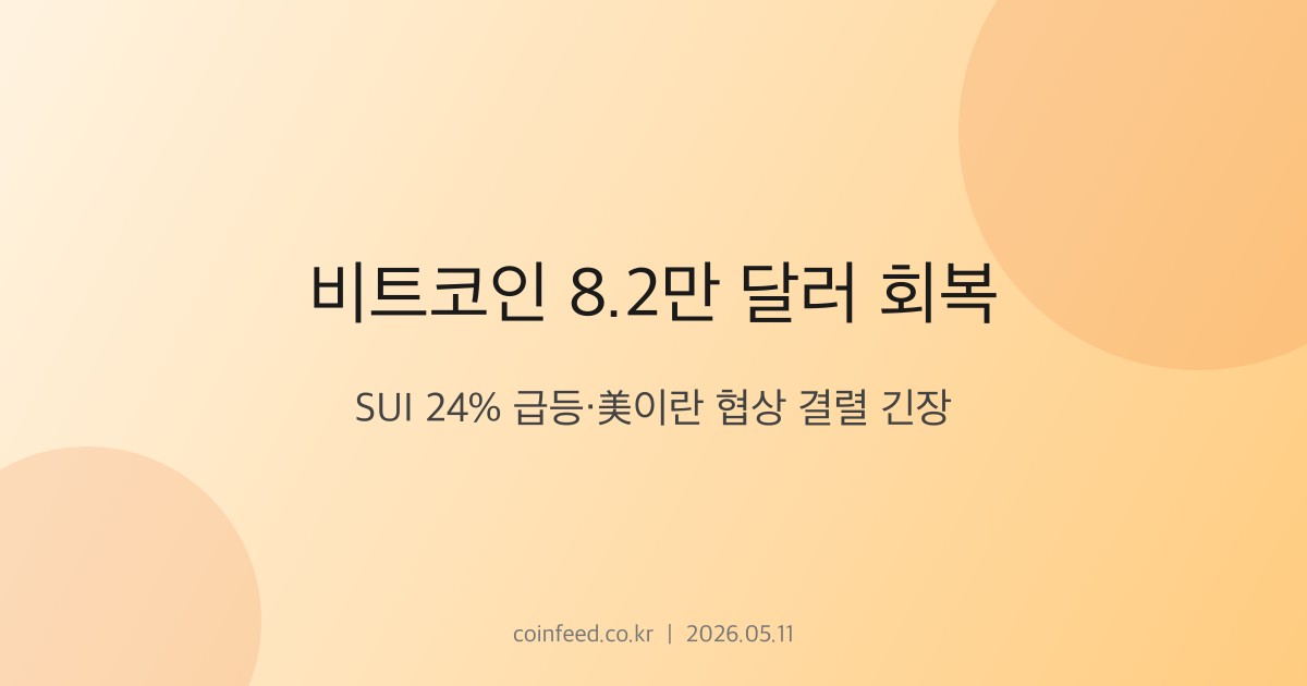 암호화폐 시장 브리핑