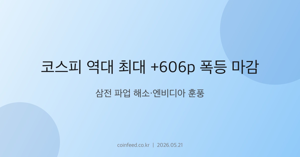 증시 시장 브리핑