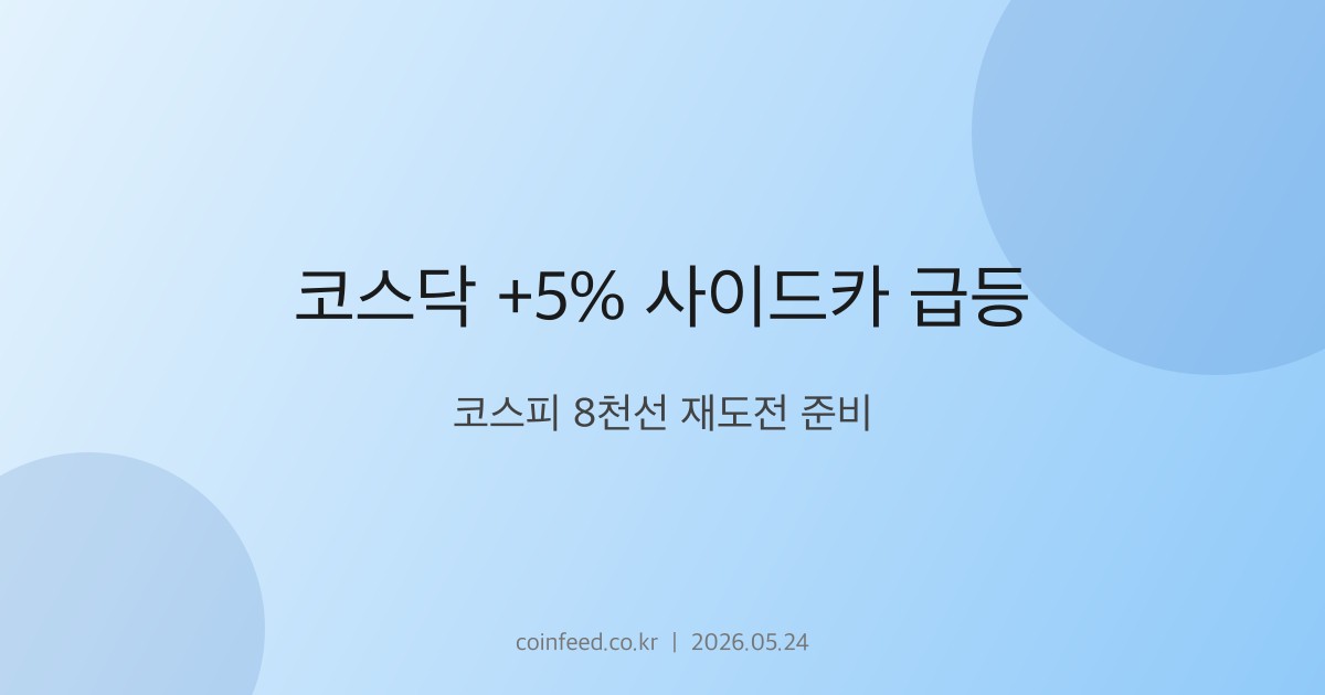 증시 시장 브리핑