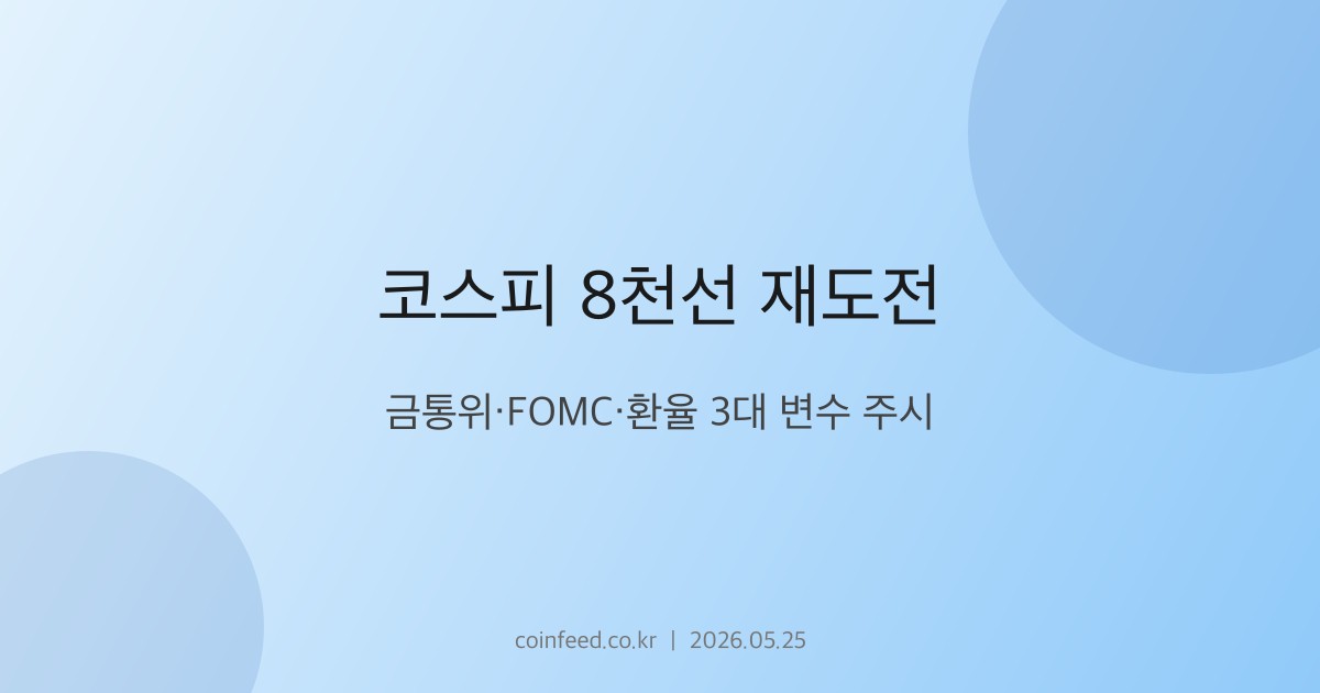 증시 시장 브리핑