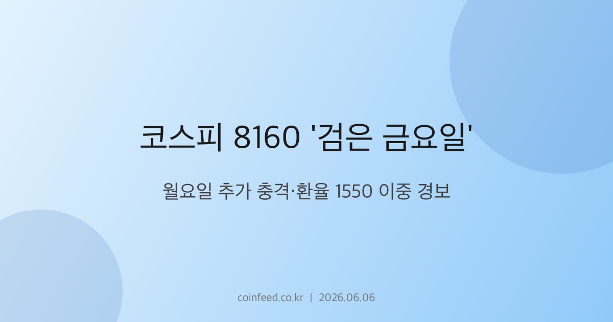 증시 시장 브리핑
