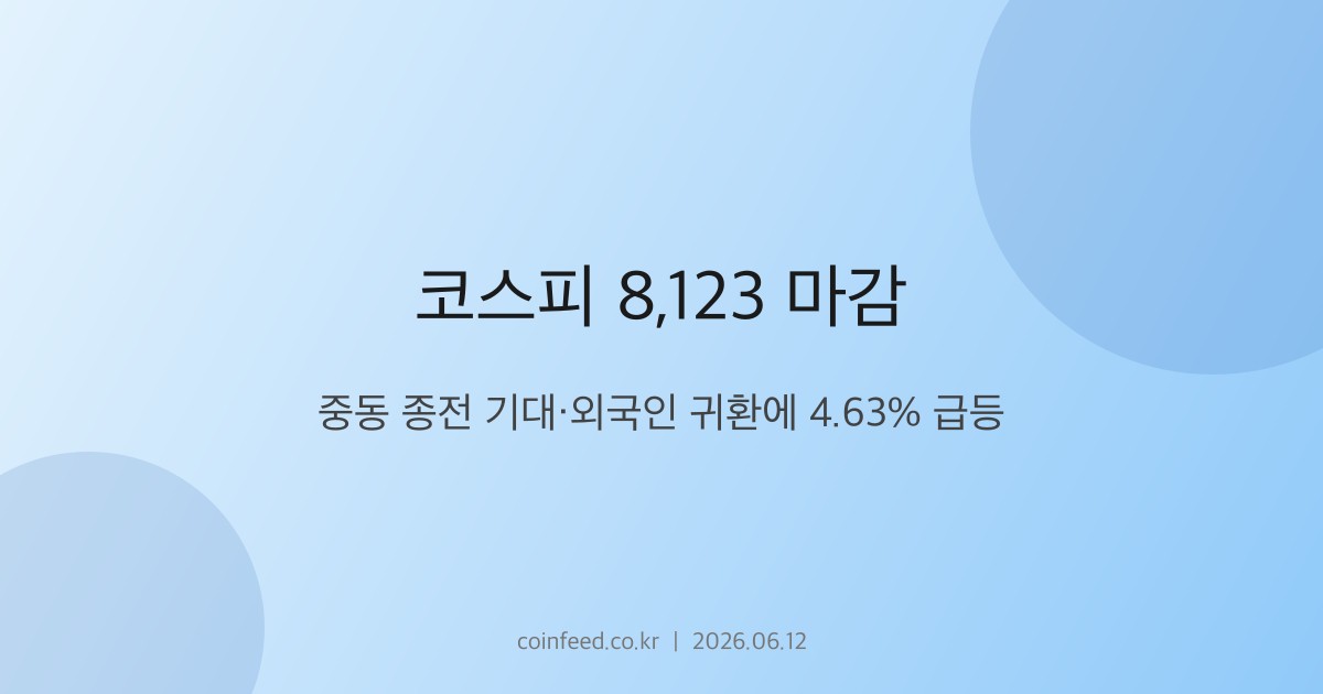 증시 시장 브리핑
