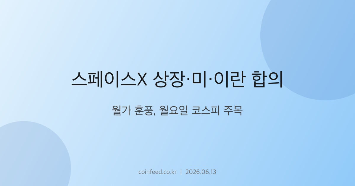 증시 시장 브리핑