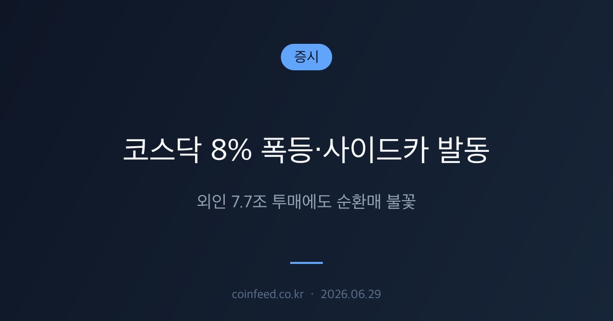 증시 시장 브리핑