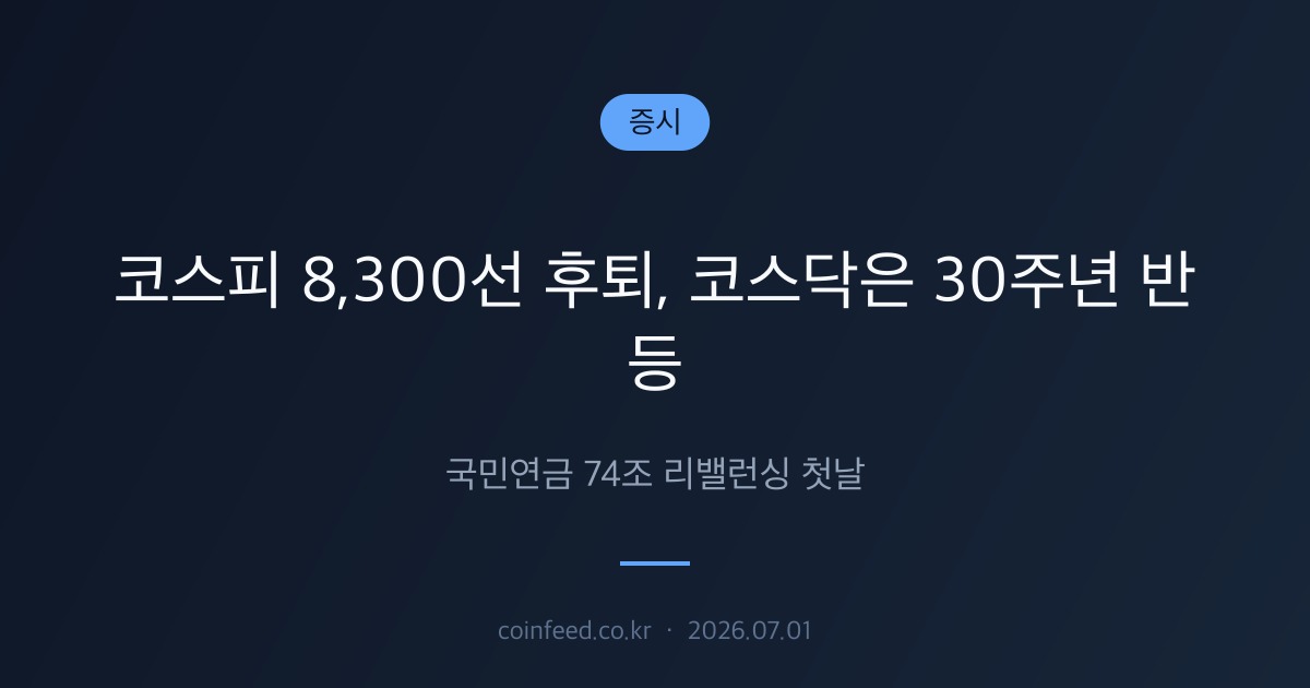 증시 시장 브리핑