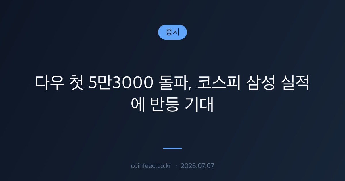 증시 시장 브리핑