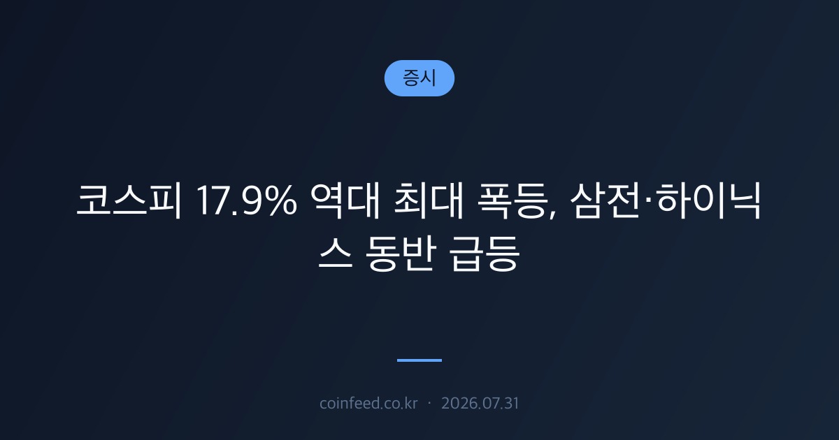 증시 시장 브리핑