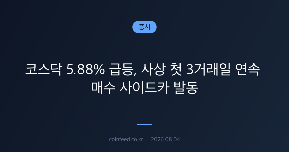 증시 시장 브리핑