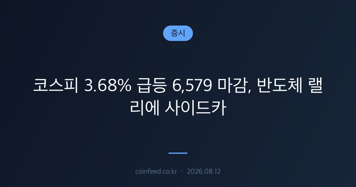 증시 시장 브리핑
