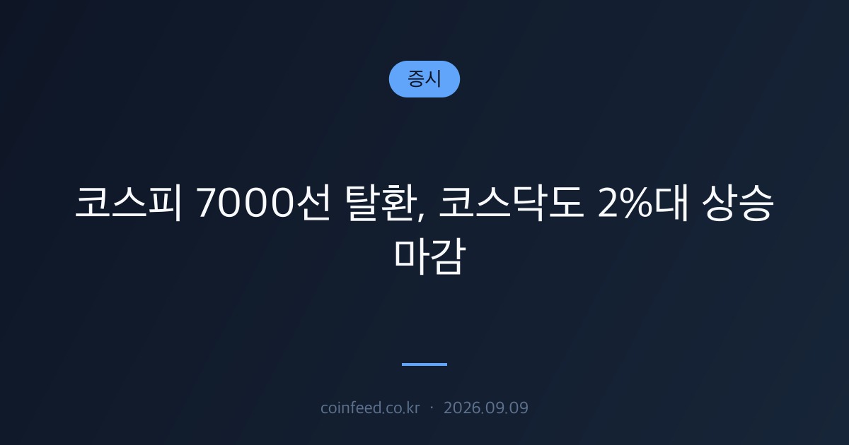 증시 시장 브리핑