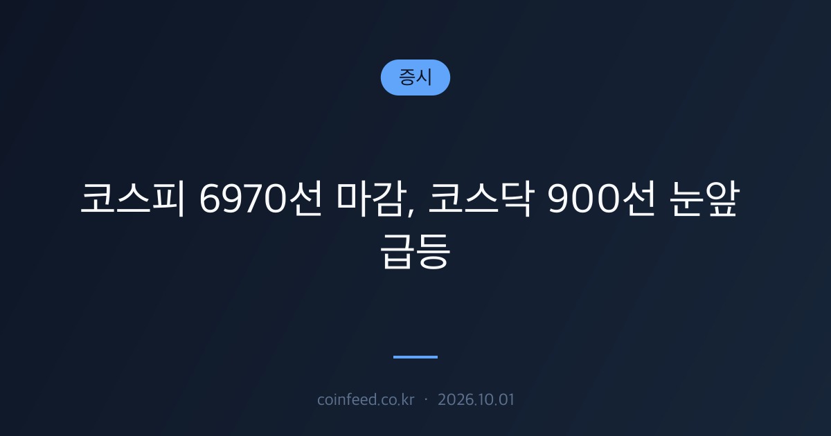 증시 시장 브리핑