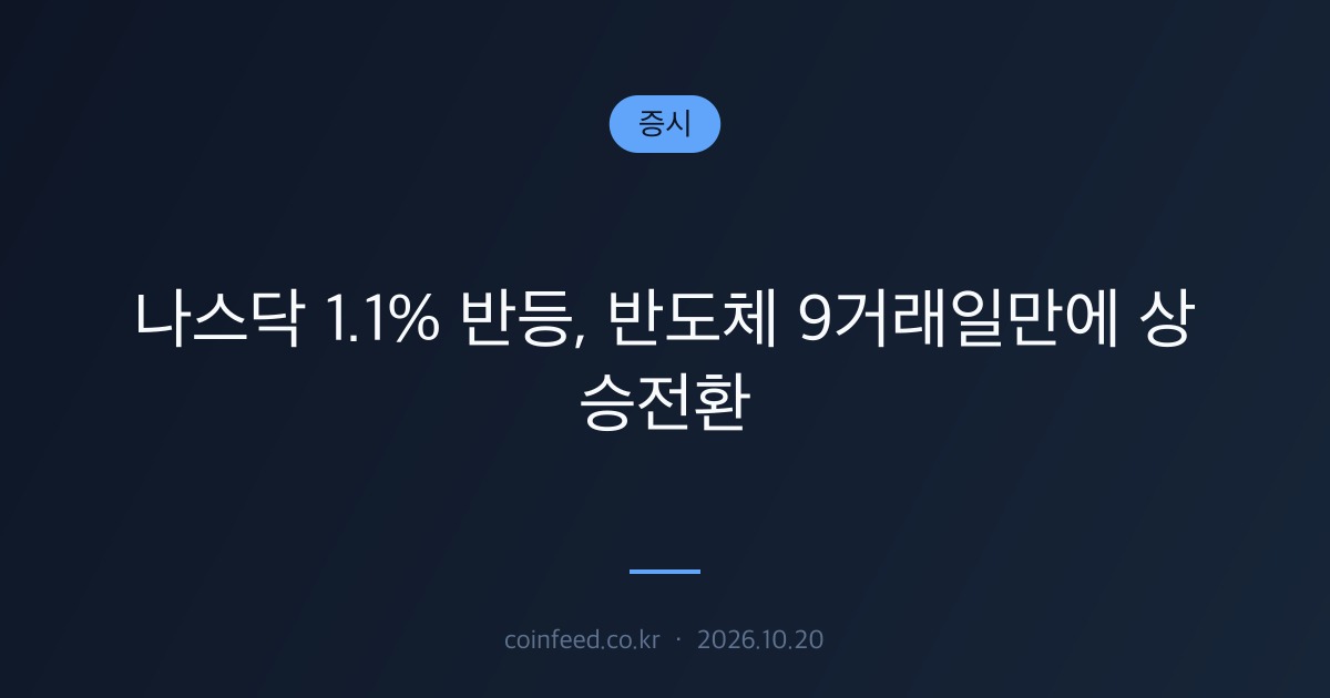 증시 시장 브리핑