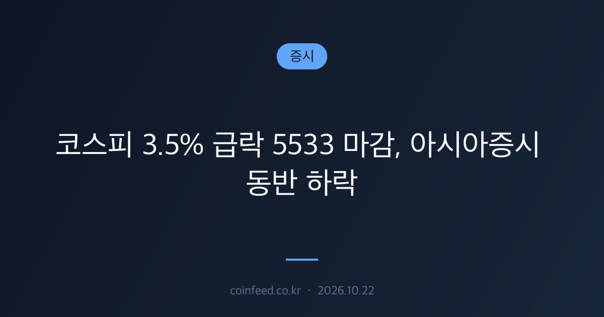 증시 시장 브리핑