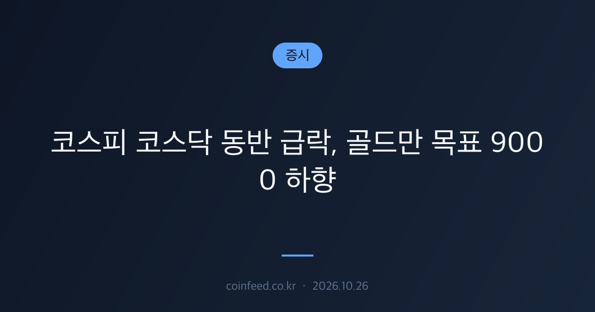 증시 시장 브리핑