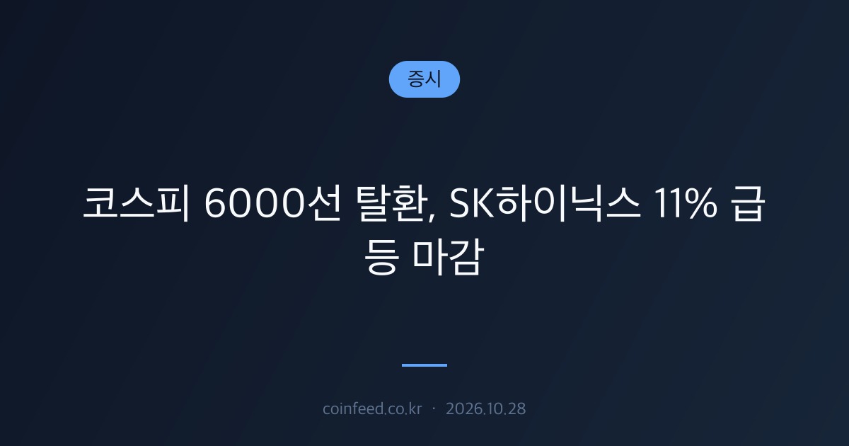 증시 시장 브리핑