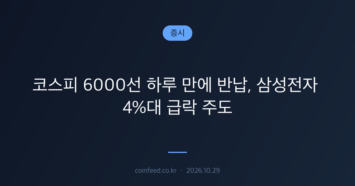 증시 시장 브리핑